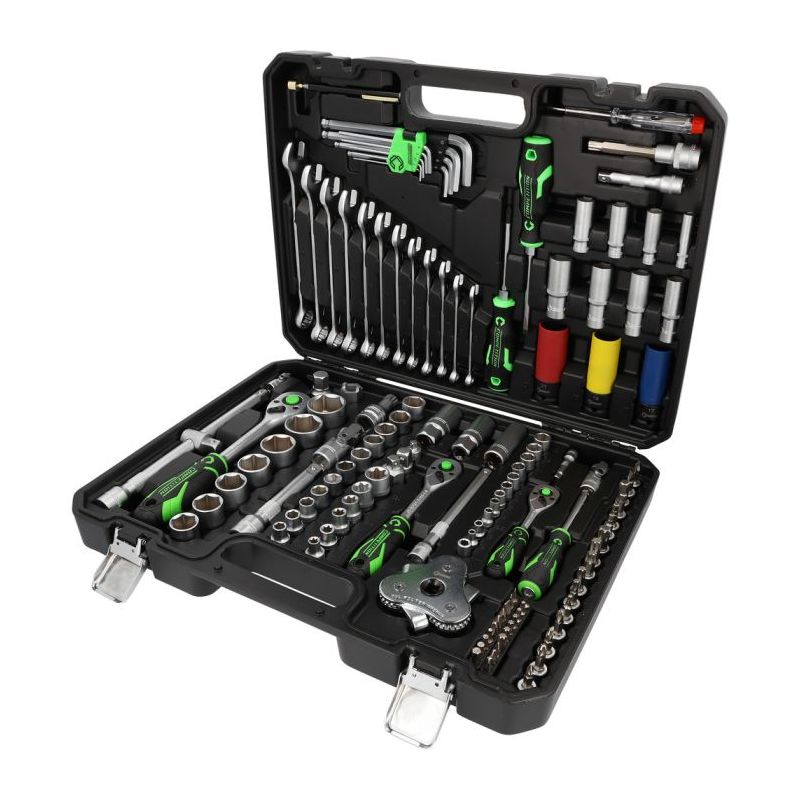 Coffret à outils Competition by KS 1/4"+3/8"+1/2", 132 pcs