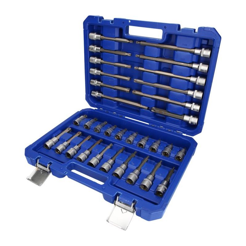 Douille Brilliant Tools tournevis 1/2'', TORX® , 32 pcs