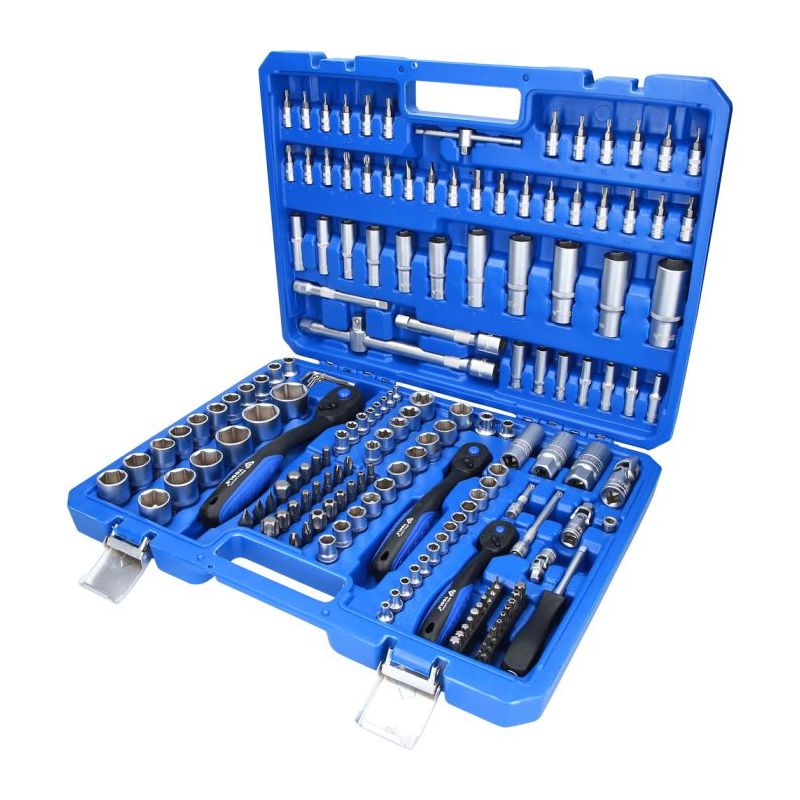 Douille Brilliant Tools et cliquets, 172 pcs