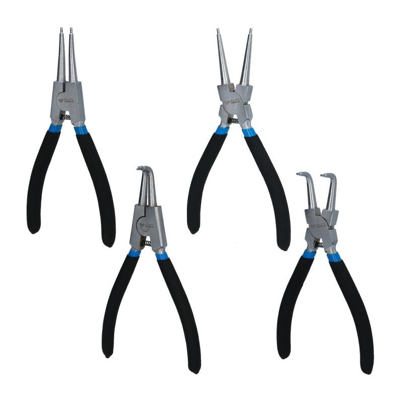 Pince à circlips Brilliant Tools 4 pcs, L.175mm