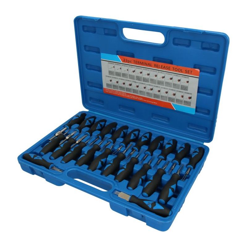 Extracteur de cosses Brilliant Tools pour connecteurs, 23 pcs