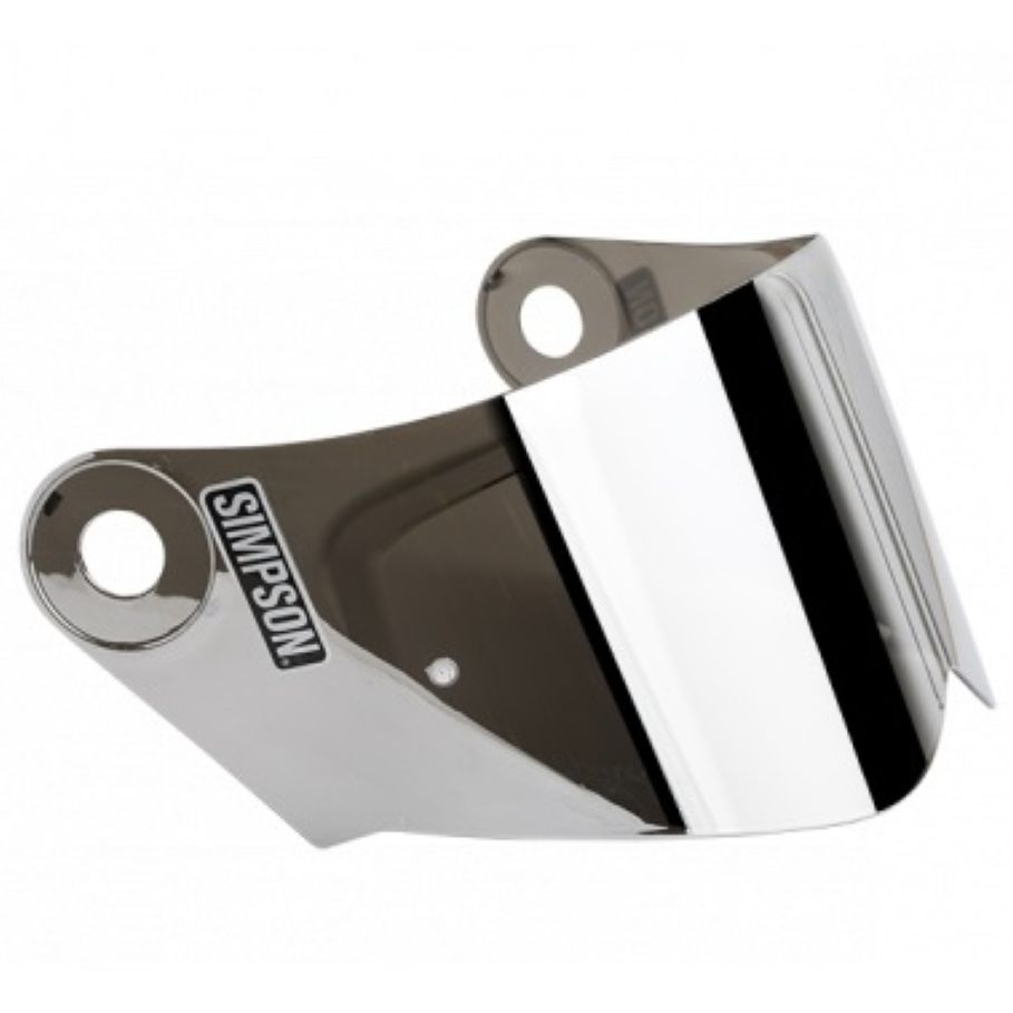 SIMPSON Ecran casque Simpson DARKSOME — argent