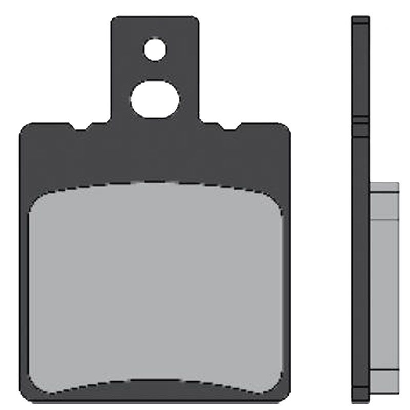 Plaquettes de freins Brenta Sinter Métal Fritté avant/arrière (selon modèle)