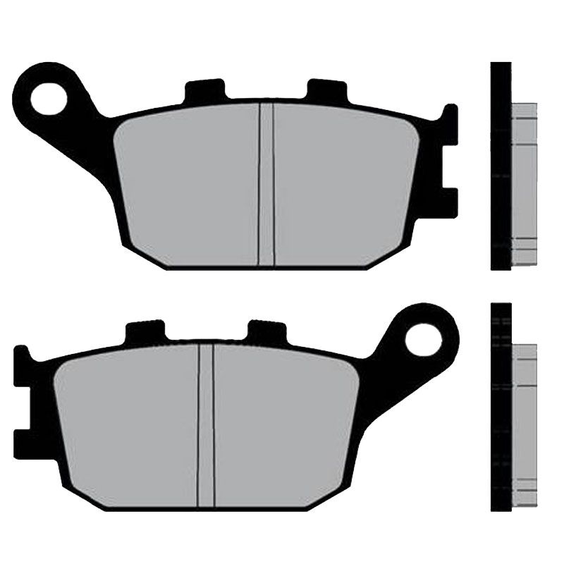 Image of Plaquettes de freins Brenta Sinter Métal Fritté arrière (Spécial ABS selon modèle)