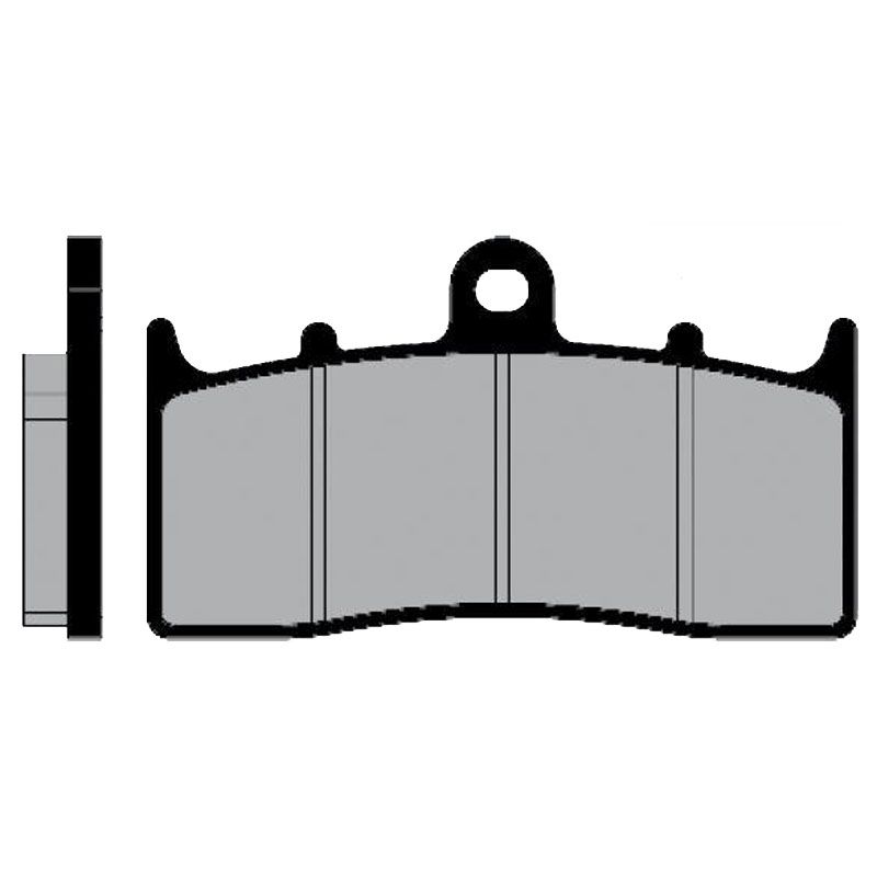 Plaquettes de freins Brenta Sinter Métal Fritté avant (Spécial ABS selon modèle)