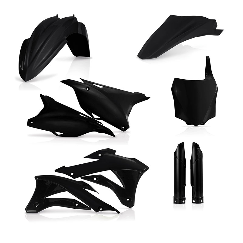 Kit plastiques Acerbis Noir