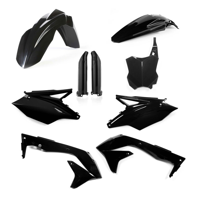 Kit plastiques Acerbis Noir