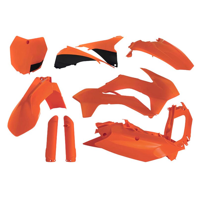 Image of Kit plastiques Acerbis Orange
