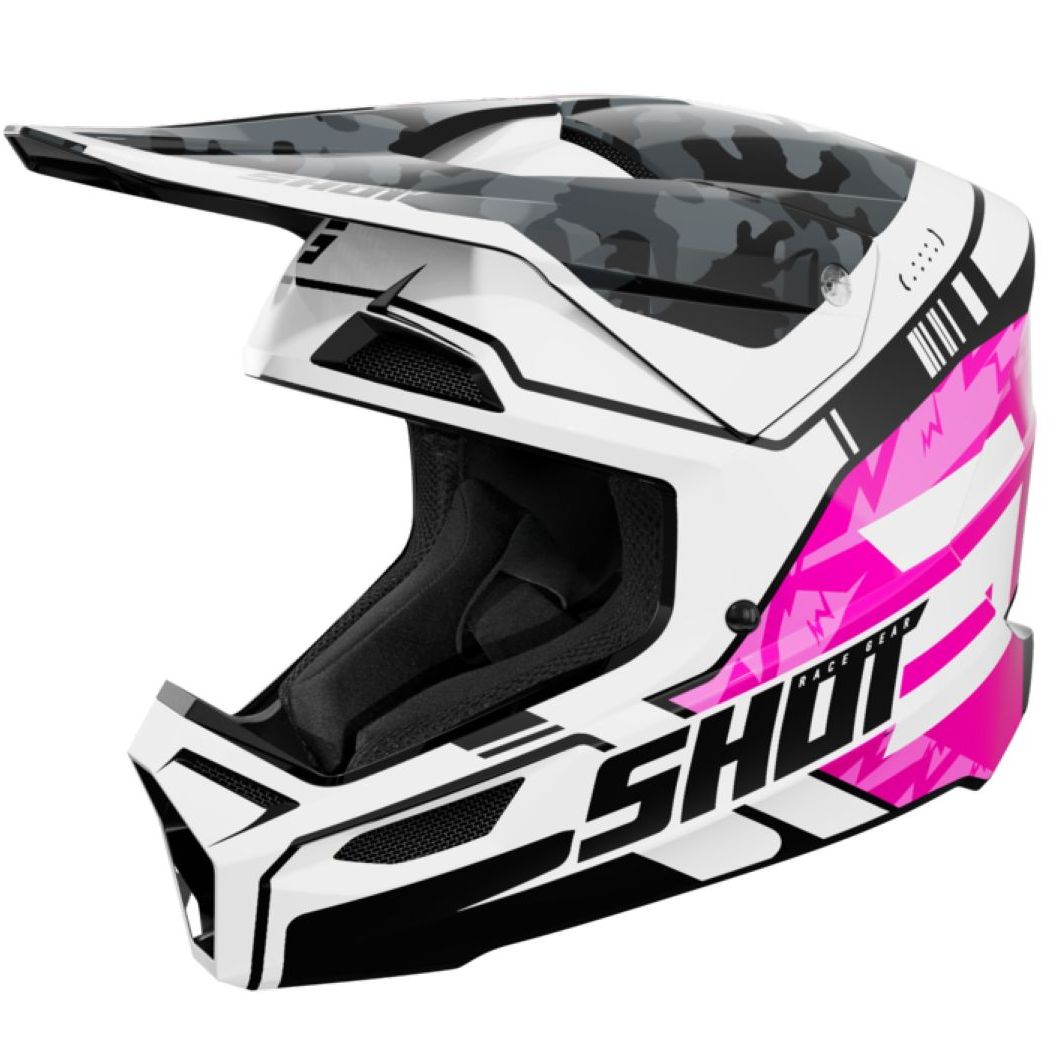 Casque cross Shot FURIOUS - FLASH 2025