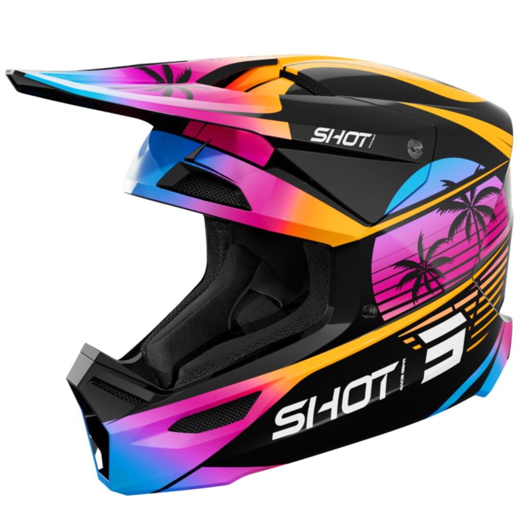 Casque cross Shot FURIOUS ENFANT - MIAMI