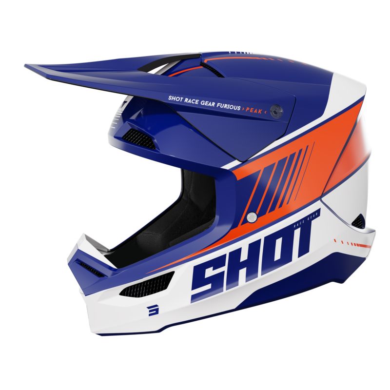 Casque cross Shot FURIOUS KID - PEAK