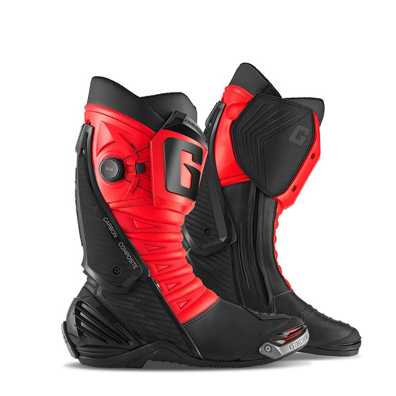 GAERNE Bottes Gaerne GP1 LS — noir et rouge