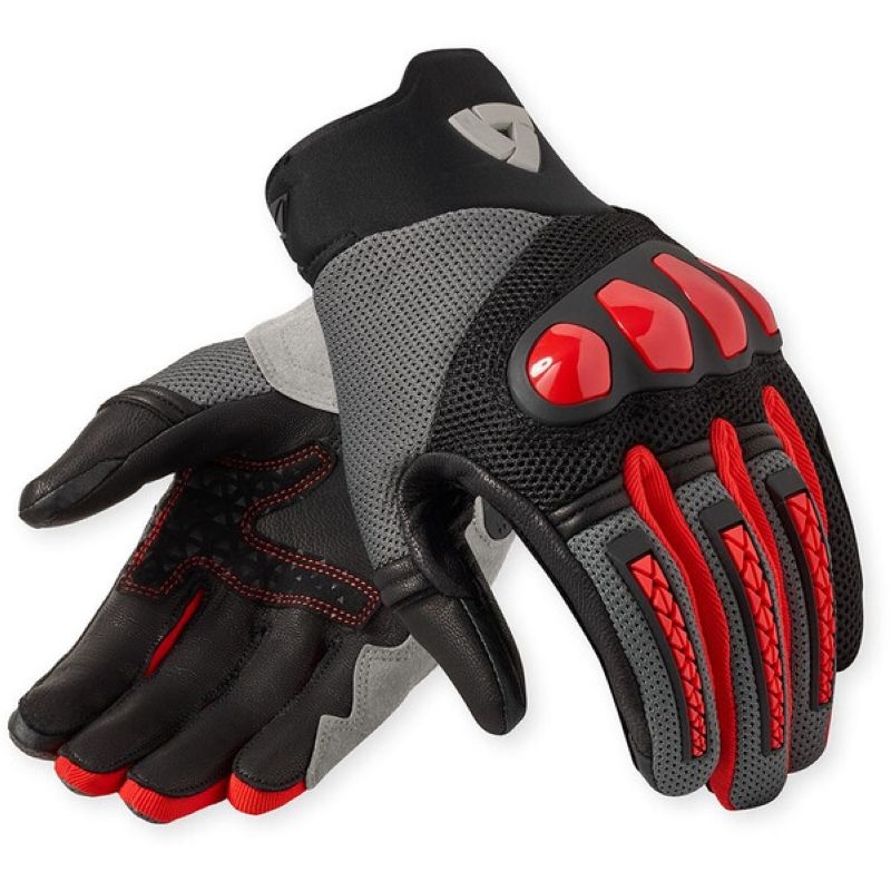 REVIT Gants Rev it SPEEDART AIR — noir, gris et rouge