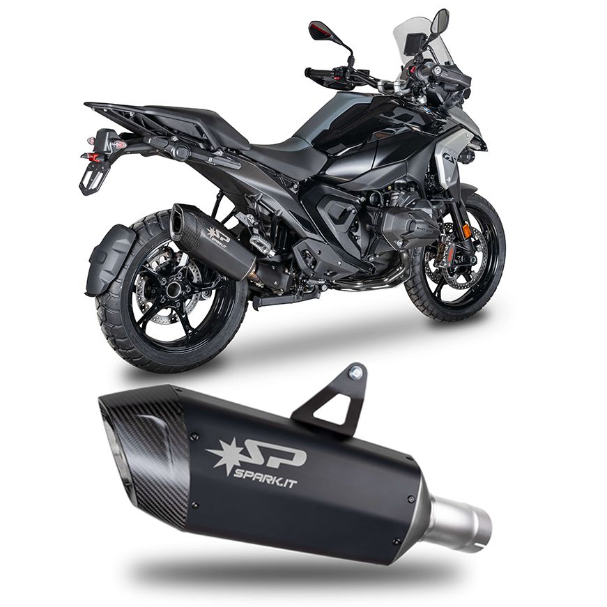 Silencieux Spark FIGHTER EVO Titane Embout carbone