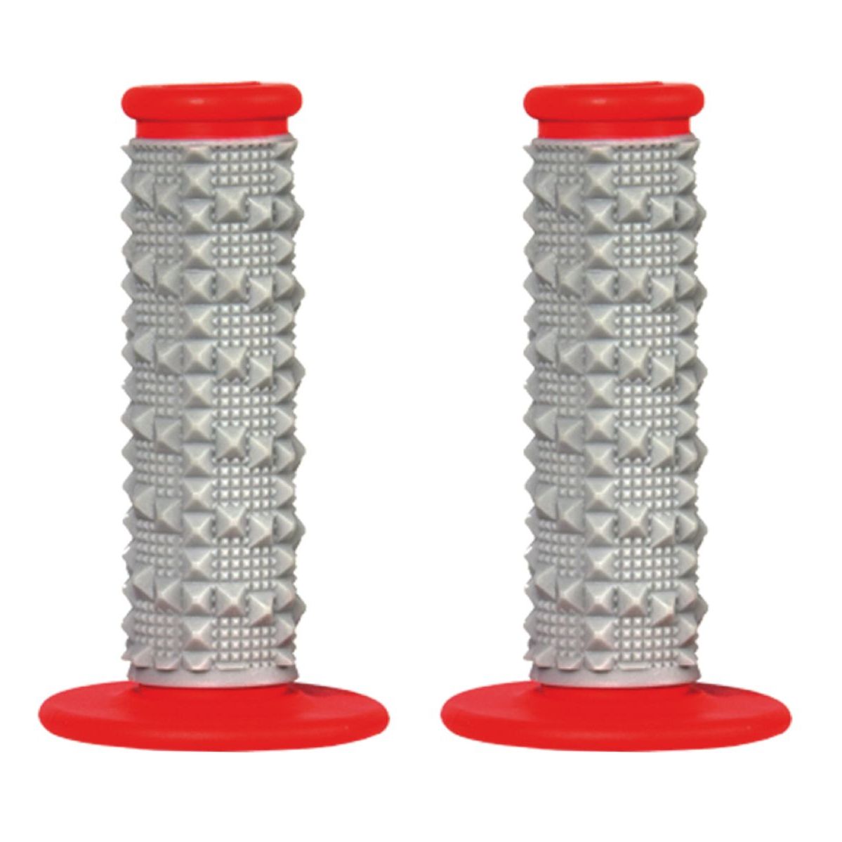 SCAR Poignées de guidon Scar Dual compounds X2R — rouge