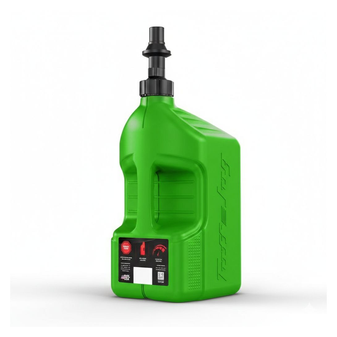 Jerrican Tuff Jug vert forêt avec bouchon Ripper 1.25G/5L