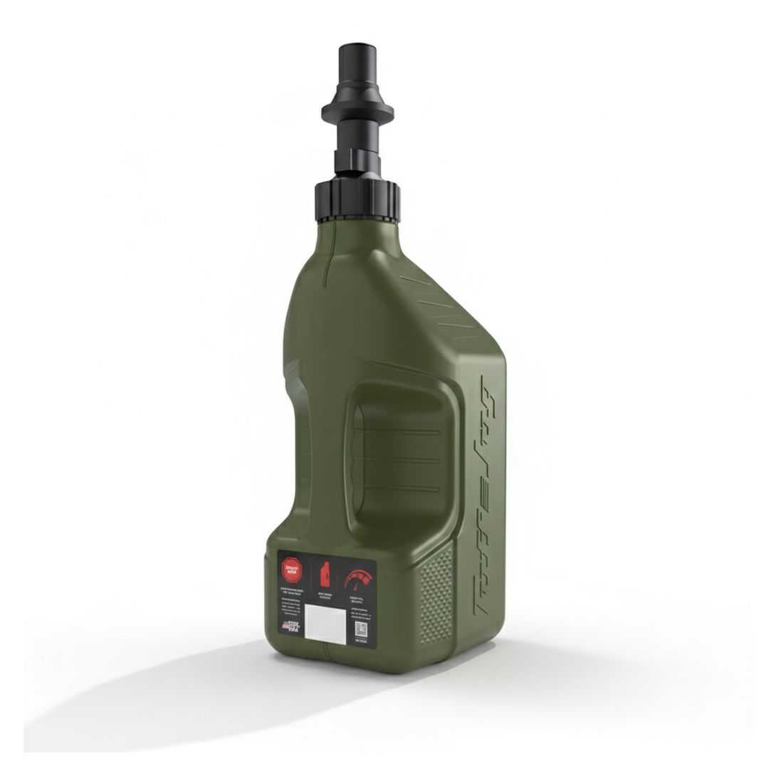 Jerrican Tuff Jug vert forêt avec bouchon Ripper 2.5G/10L