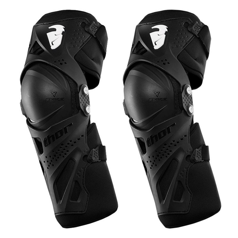 Genouillères Thor FORCE XP BLACK 2020 Pilote tout terrain
