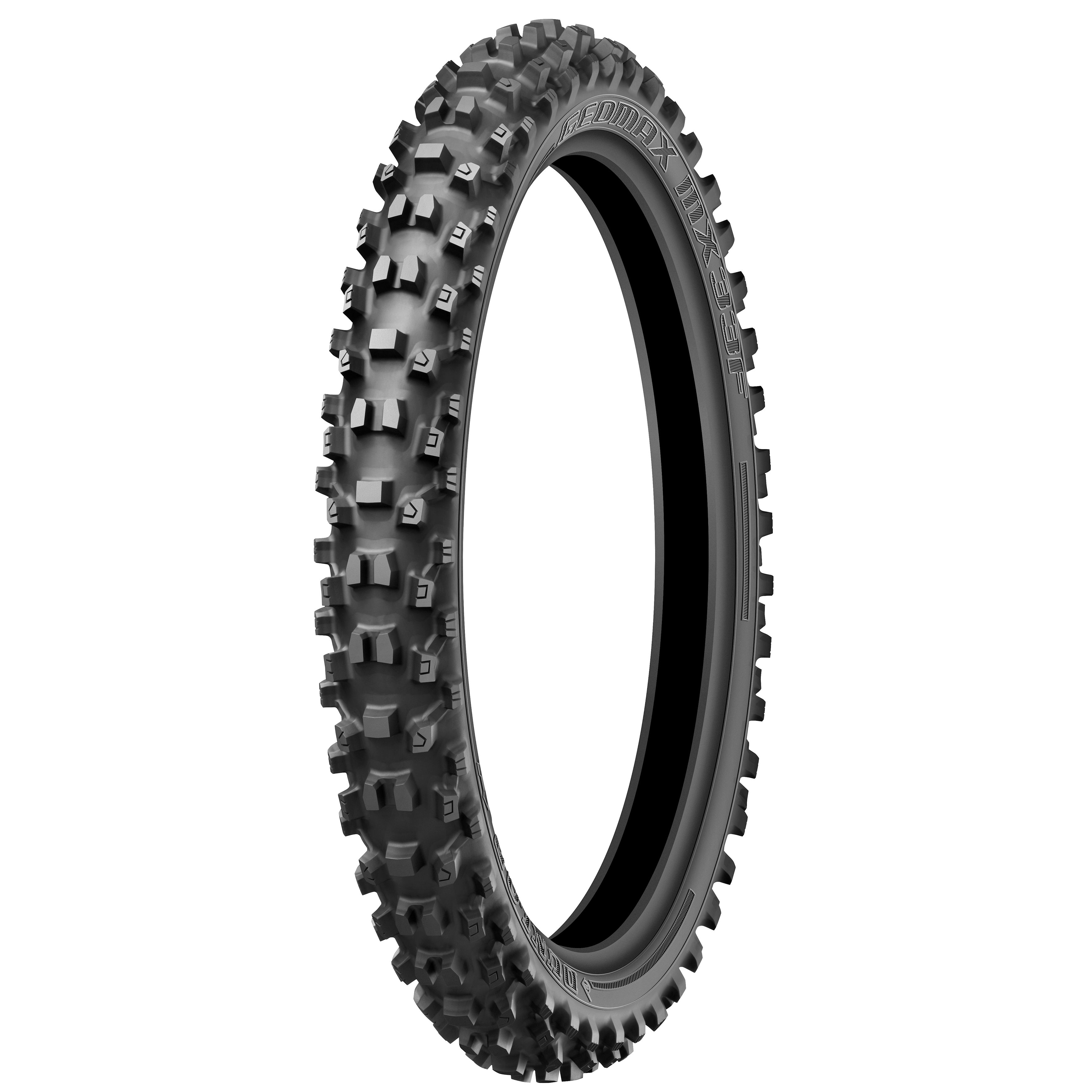 Pneu Motocross Avant Geomax MX-34 80/100-21 - Pour Terrains Meubles Et Intermédiaires, Durée De Vie +30%