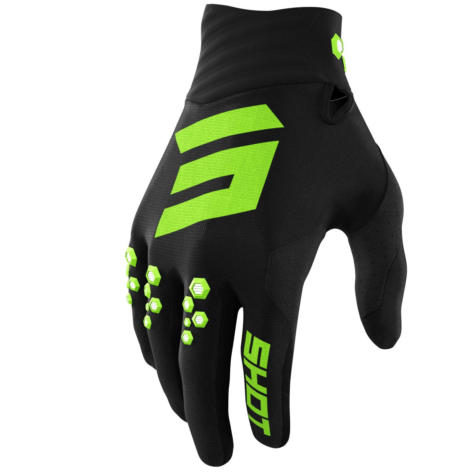 Gants cross Shot CONTACT - GREEN 2022