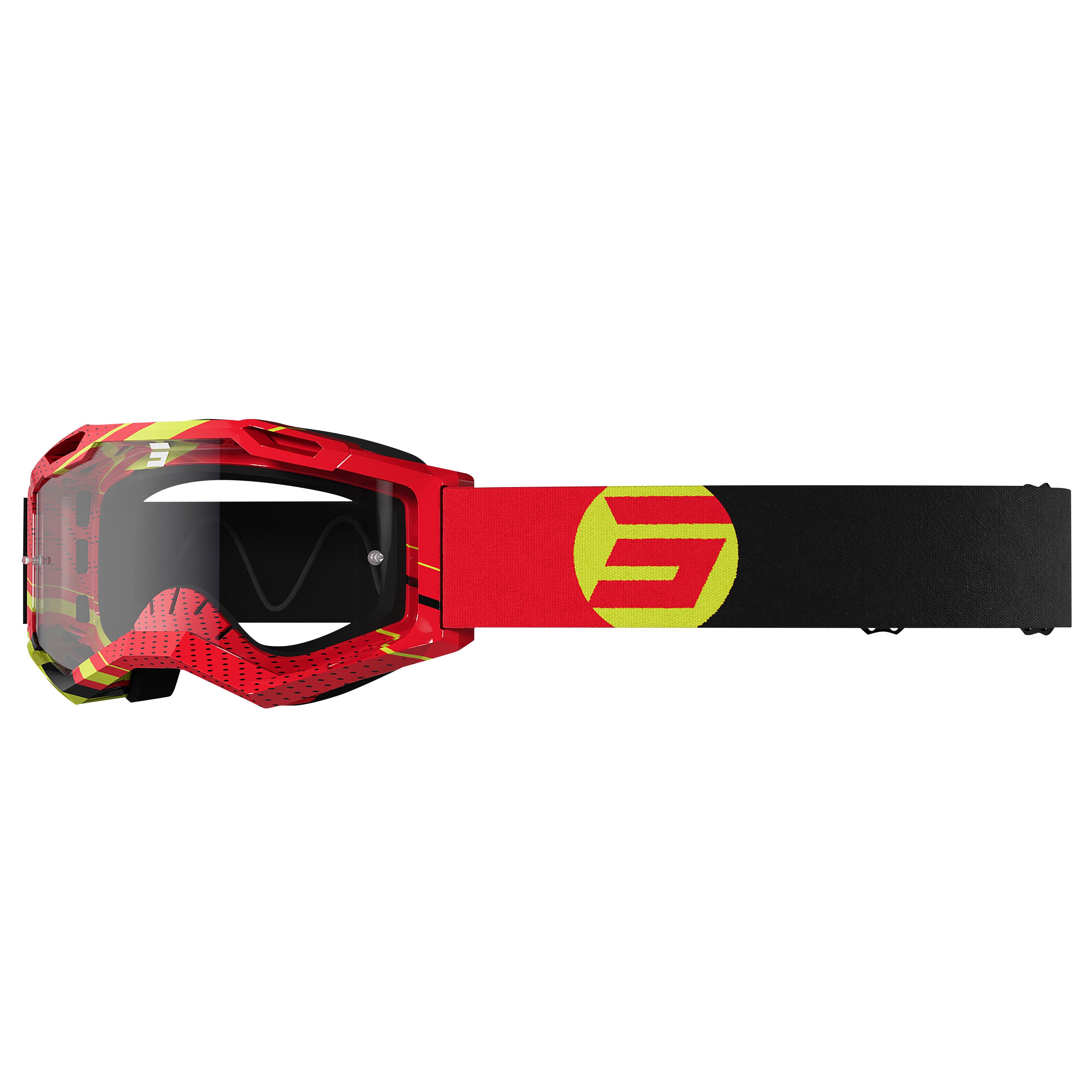 Masque cross Shot ASSAULT 2.0 - FOCUS RED GLOSSY 2022