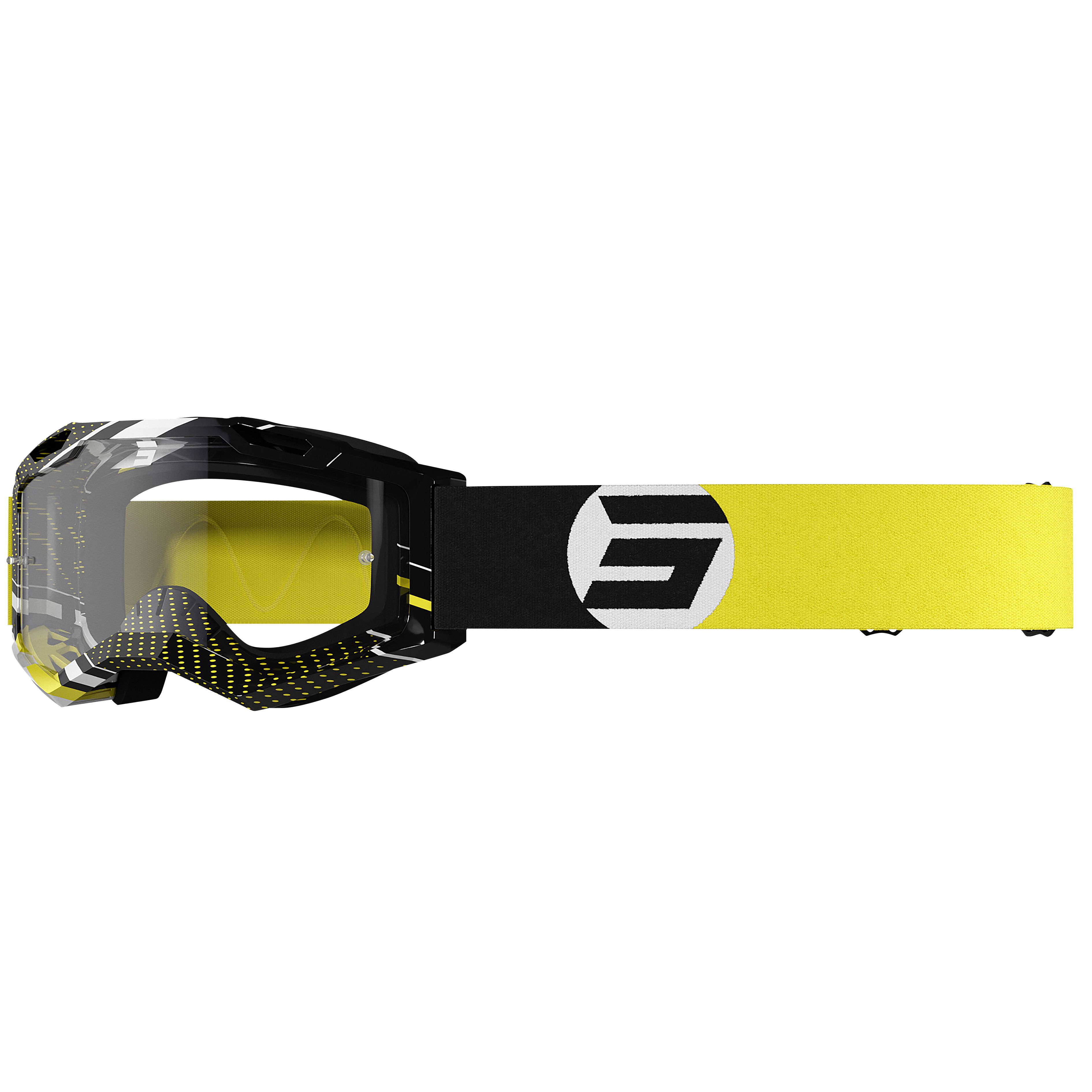 Masque cross Shot ASSAULT 2.0 - FOCUS YELLOW GLOSSY 2022
