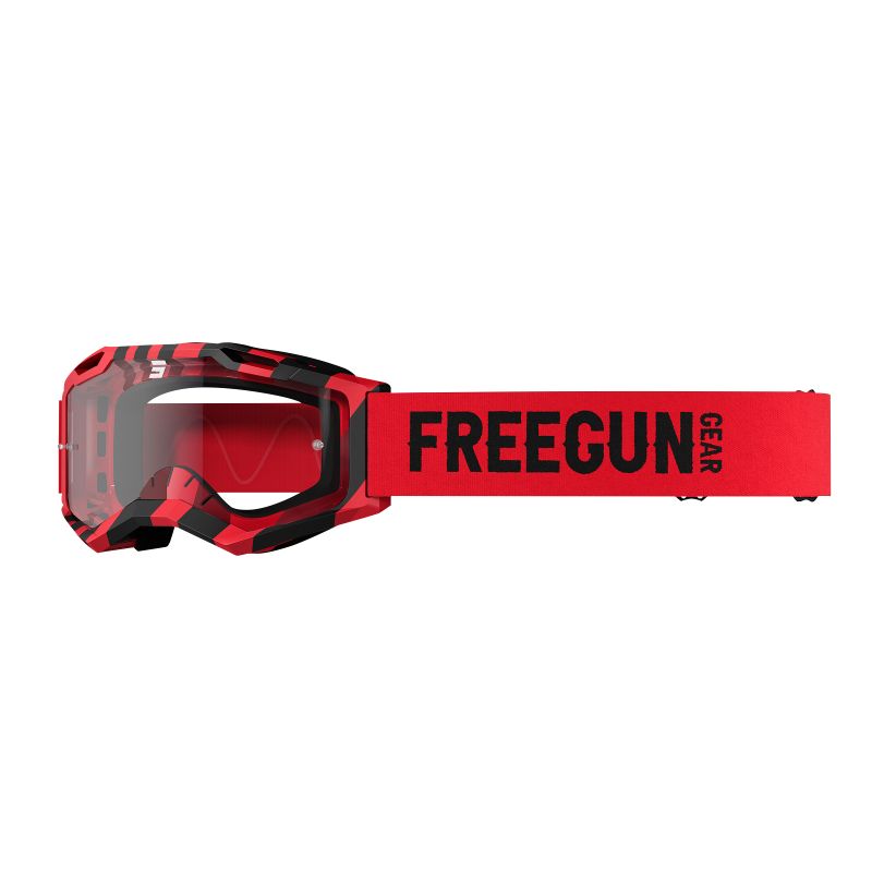 Image of Masque cross Shot by Freegun DANGER RED MATT 2022