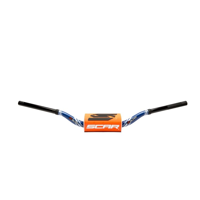 Guidon Scar O² COLOR Ø28,6 - HIGH Style - BLUE