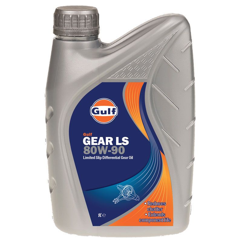 Huile de transmission Gulf LS 80W90 1 litre Huile & spray entretien