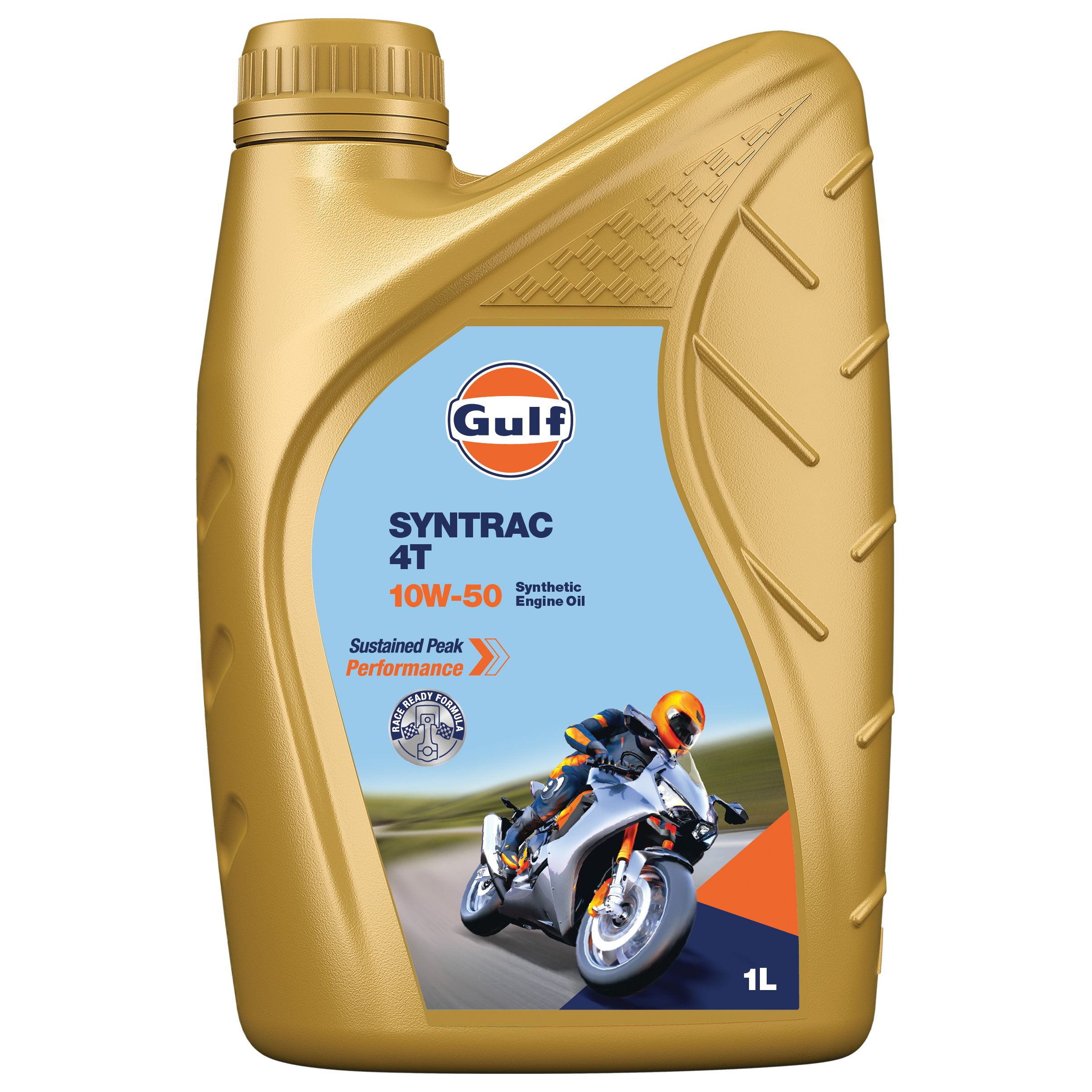 Huile moteur Gulf Syntrac 4T 10W50 1 Litre