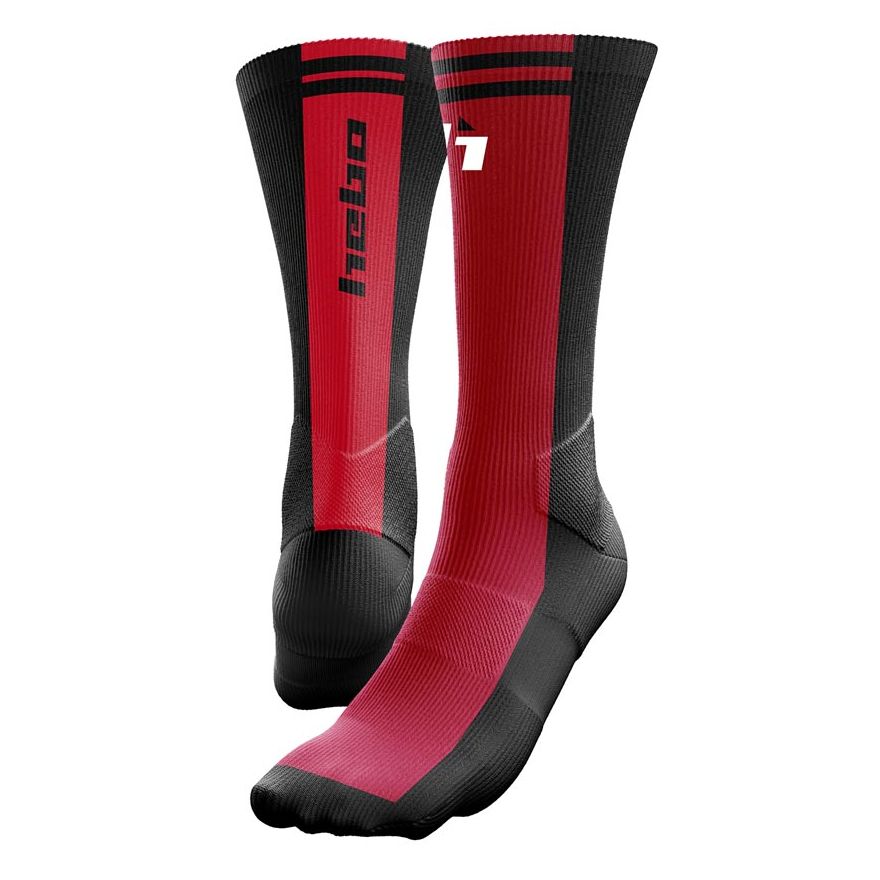 Image of Chaussettes Hebo SOCKS DOMINICANA RED