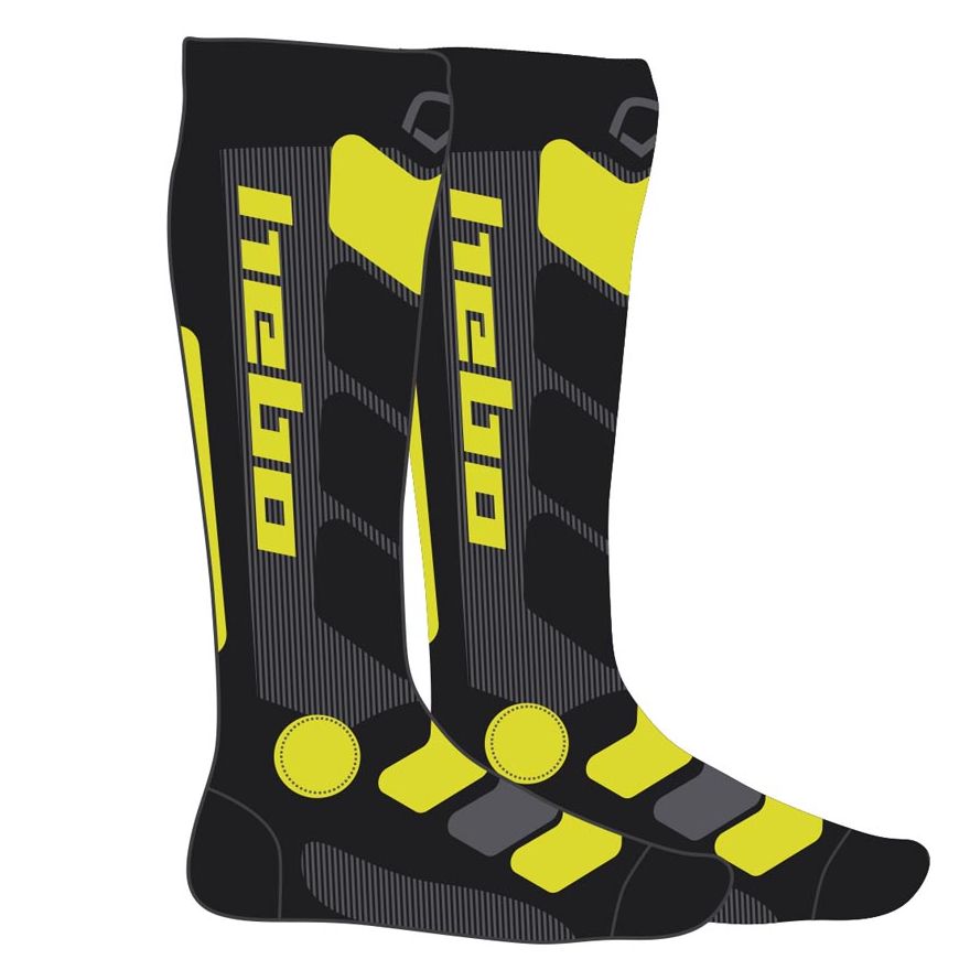 Image of Chaussettes Hebo SOCKS YELLOW FLUO