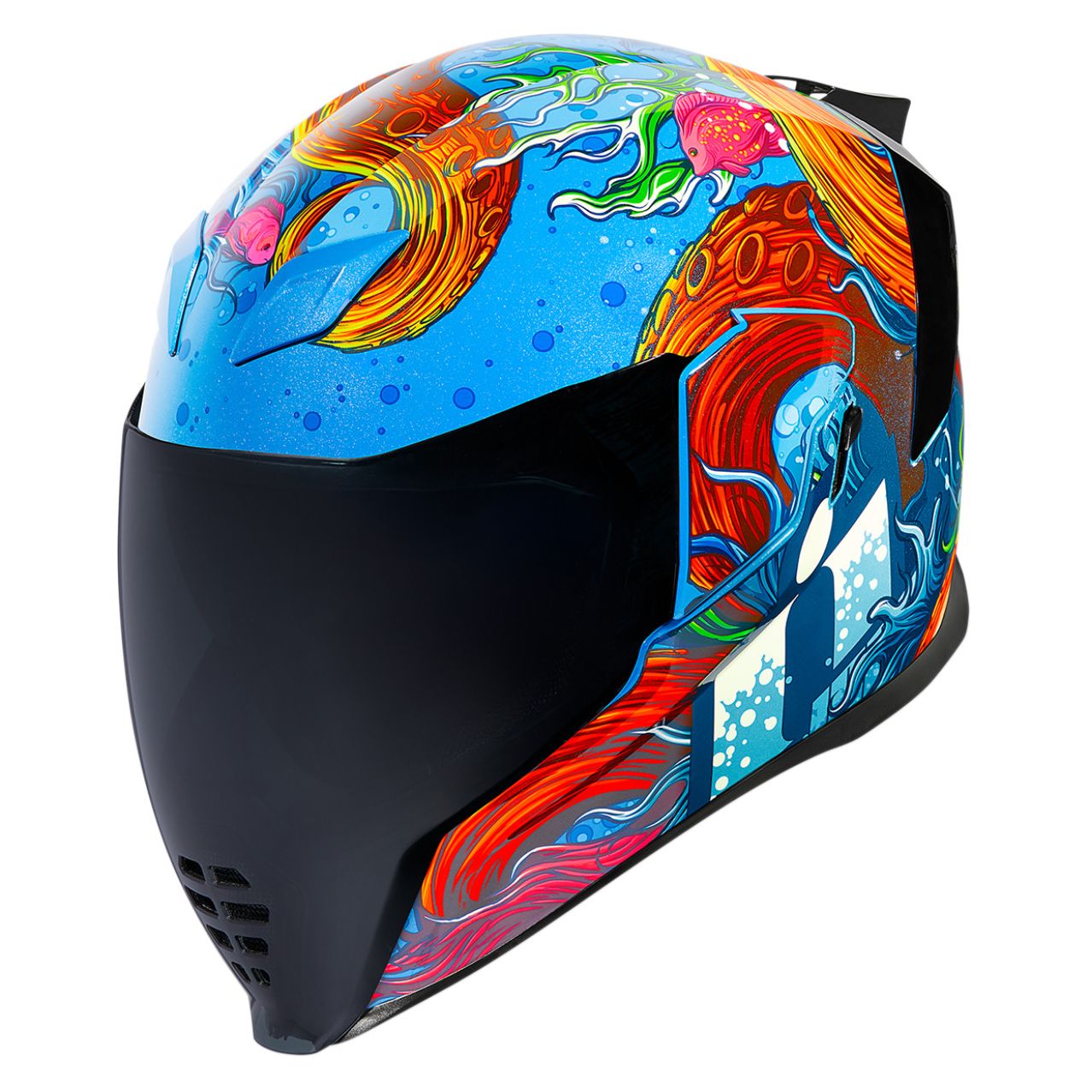 Image of Casque Icon AIRFLITE - INKY BLUE