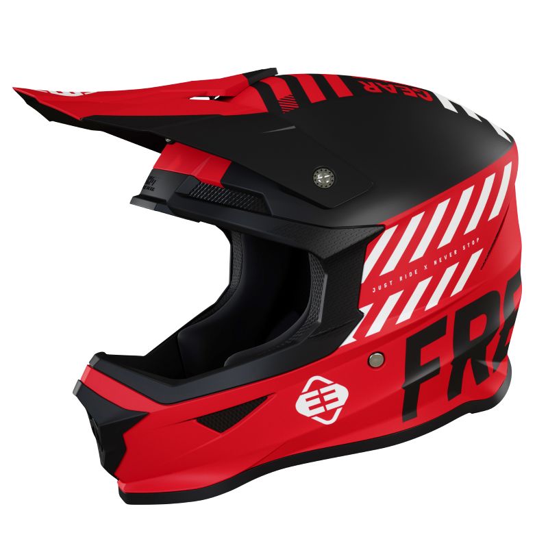 Image of Casque cross Shot by Freegun XP-4 DANGER RED GLOSSY ENFANT