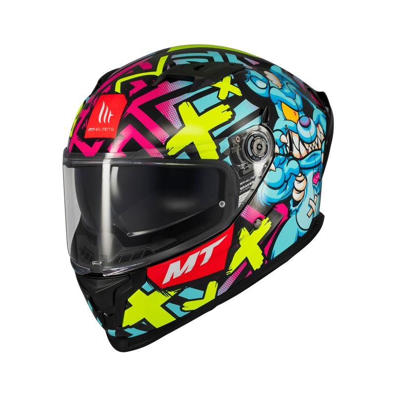 Casque intégral MT HELMETS BRAKER SV - CRAZY TEDDY