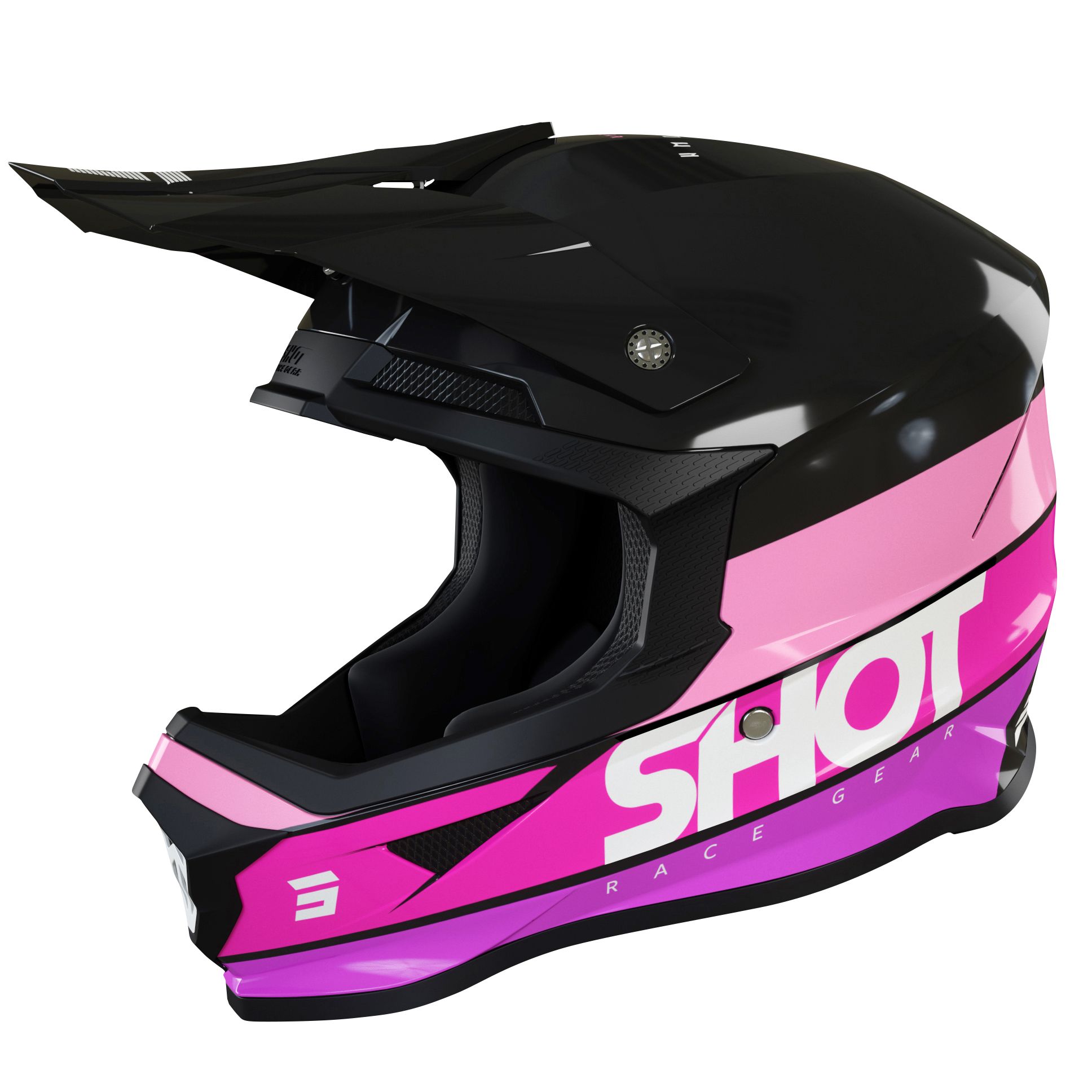 Image of Casque cross Shot FURIOUS STORY - PINK 2022