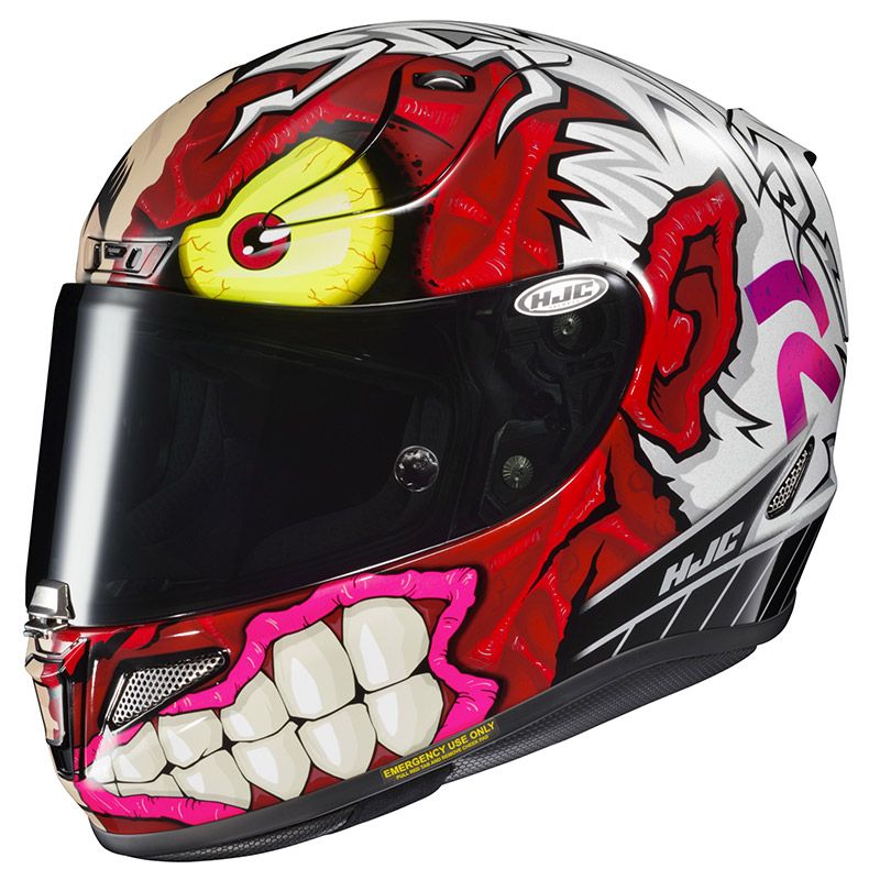 Image of Casque Hjc RPHA 11 - TWO FACE DC COMICS