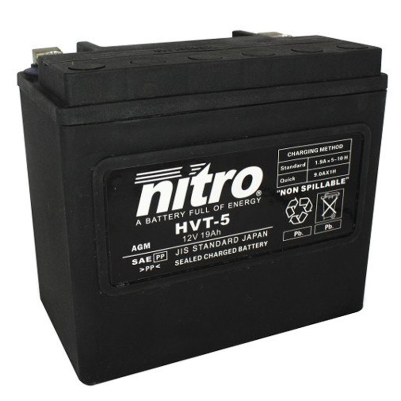Image of Batterie Nitro HVT 05 SLA FERME TYPE ACIDE SANS ENTRETIEN/PRÊTE À L'EMPLOI