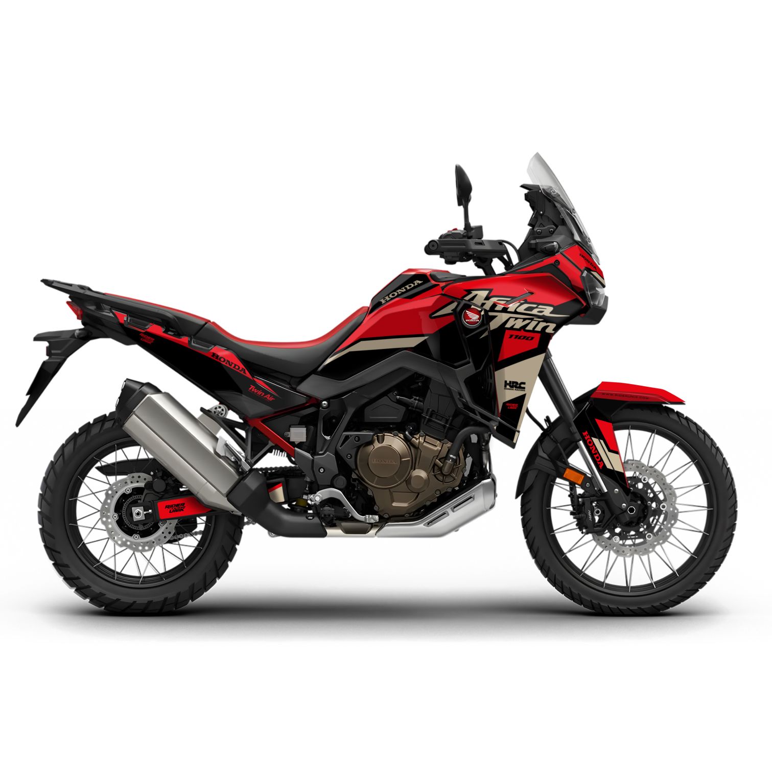 Kit déco RiderUnik TAK RED