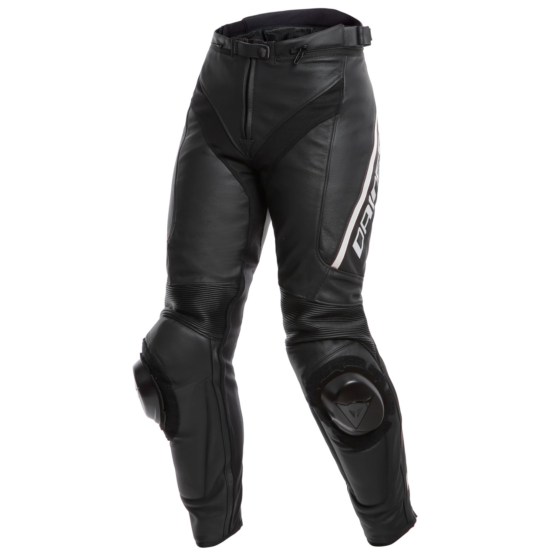 Image of Dainese Delta 3 Pantalon en cuir de moto dames Noir 46