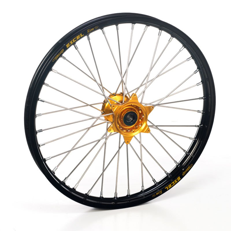 Roue Haan Wheels avant dimension 21x1.60 Noir/Or