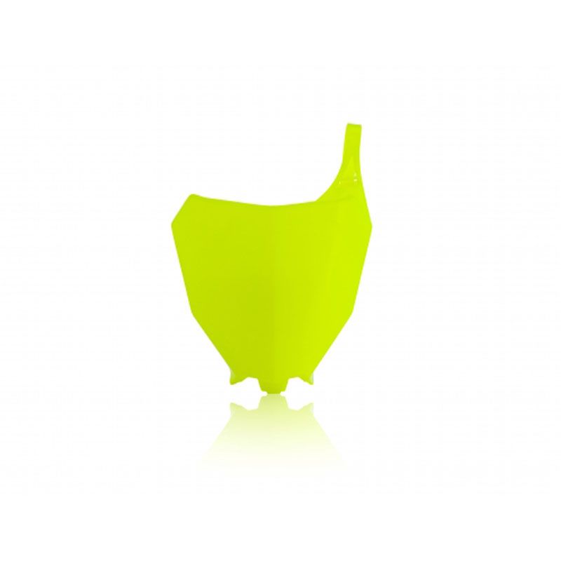 Plaque avant Acerbis JAUNE FLUO