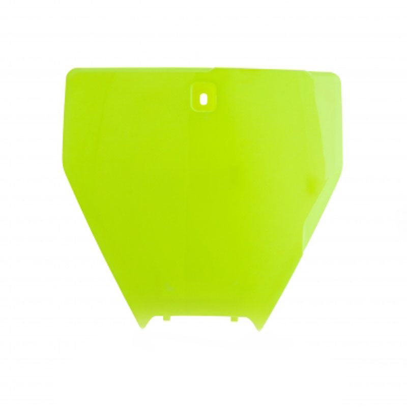Plaque avant Polisport COULEUR JAUNE FLUO