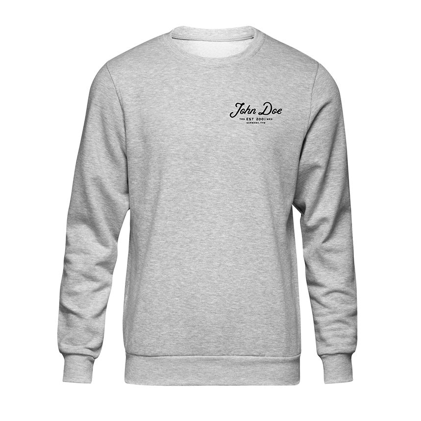 Sweat John Doe JD LETTERING