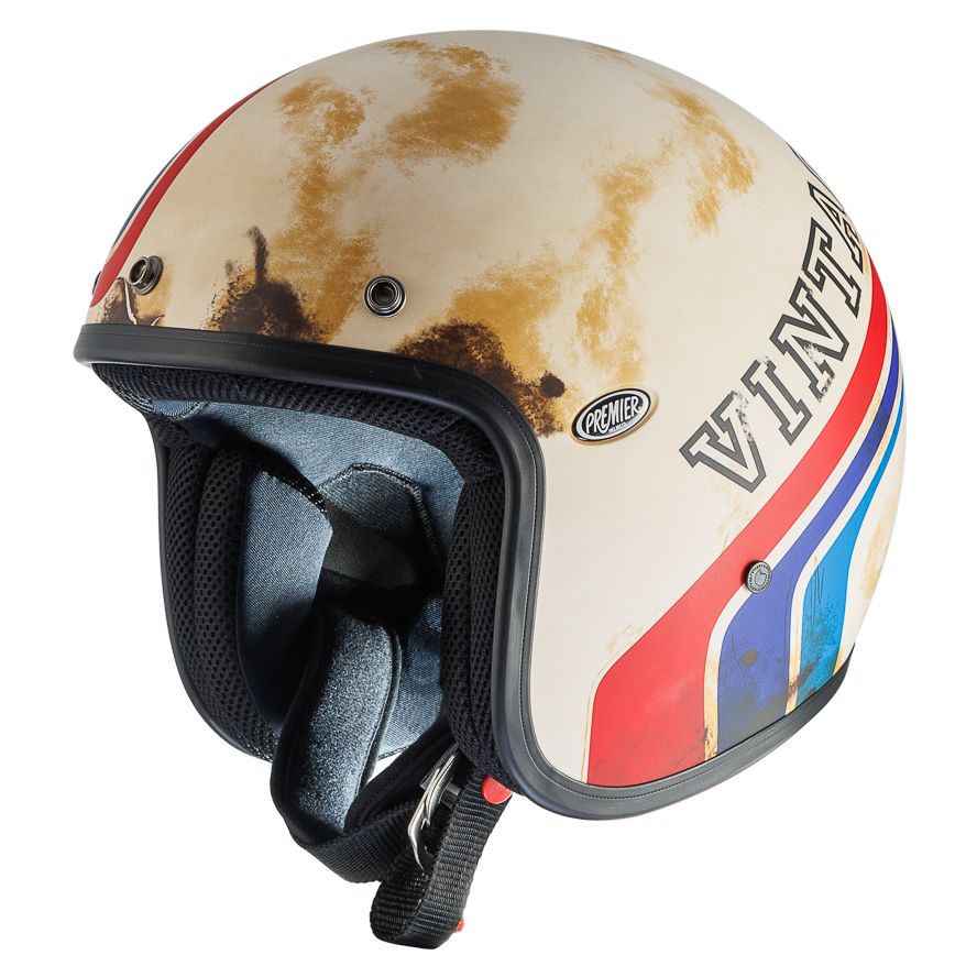 Casque jet Premier JET CLASSIC BTR 12 BM