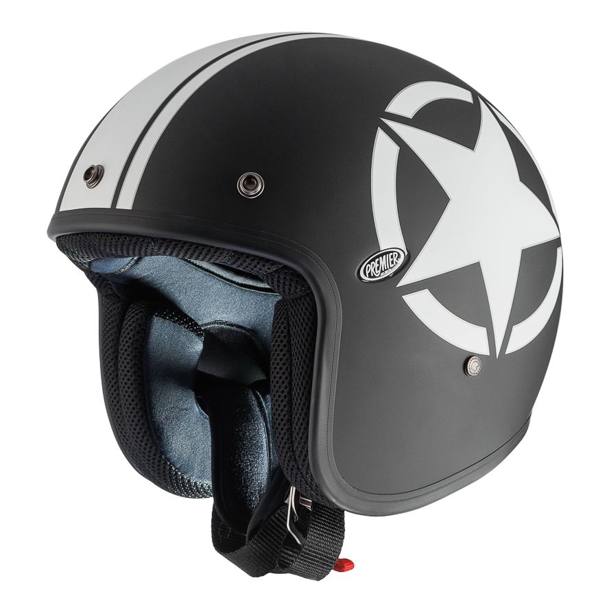 Casque jet Premier JET CLASSIC STAR 9 BM