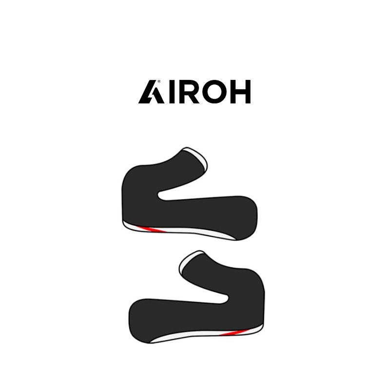 Mousses de joues Airoh GP800 FIM