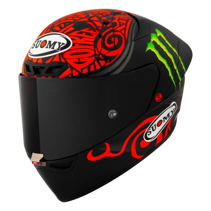 Casque intégral Suomy S1-XR GP BAGNAIA MONSTER REPLICA 2024 MATT FIM