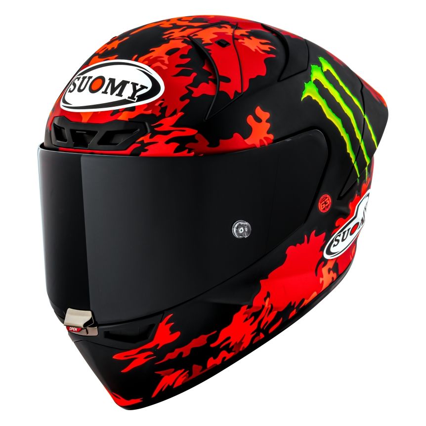 Casque intégral Suomy S1-XR GP - BAGNAIA MONSTER REPLICA 2025