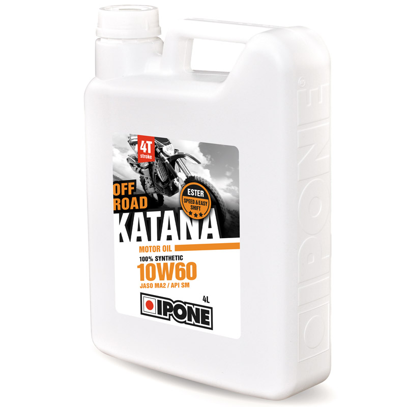 Image of Huile moteur Ipone KATANA OFF-ROAD - 10W60 100% synthése - 4 LITRES